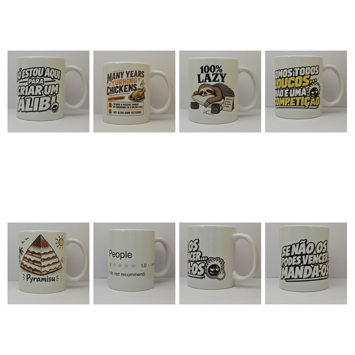 Caneca com desenho à escolha