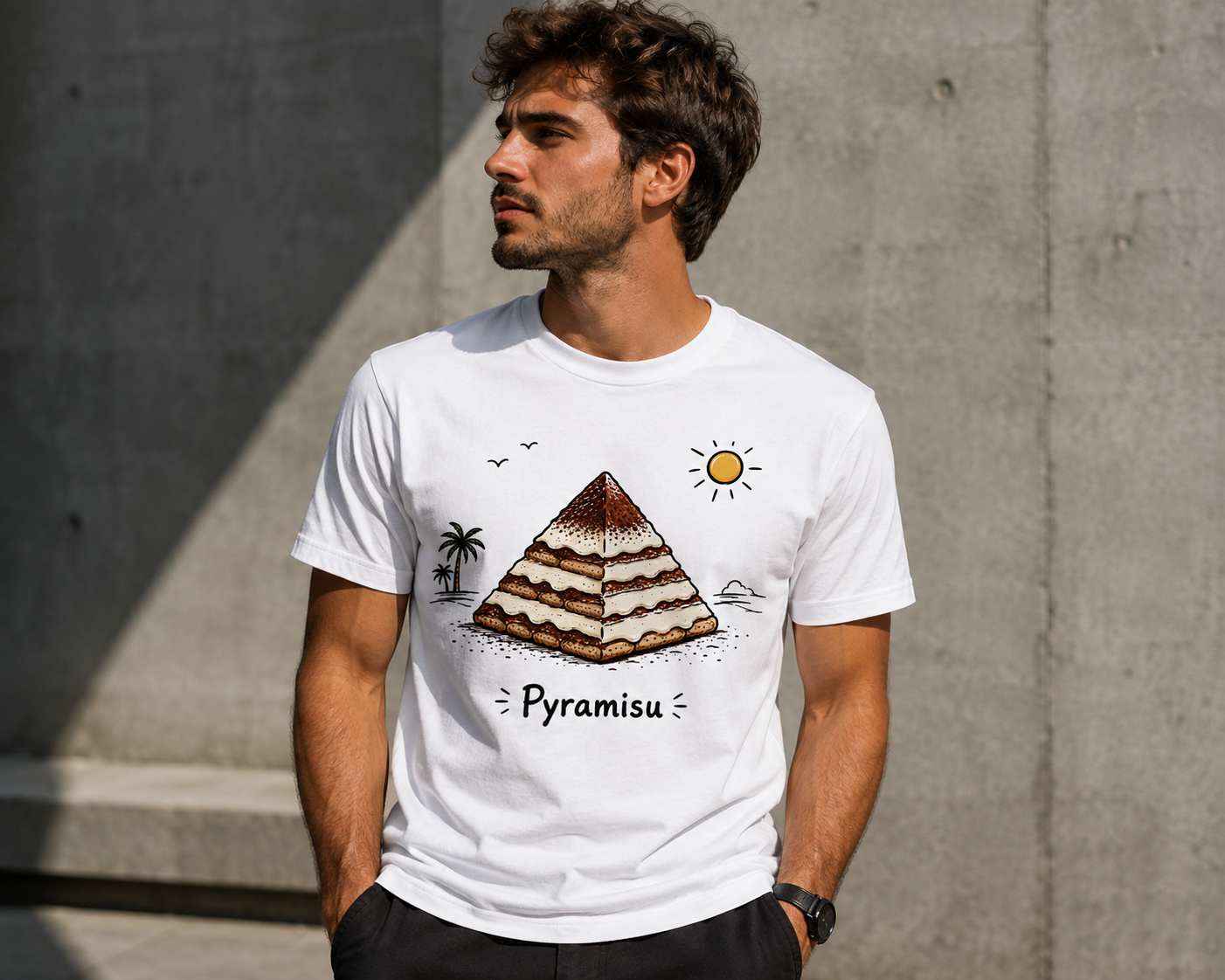 T-Shirt de manga curta Piramisú